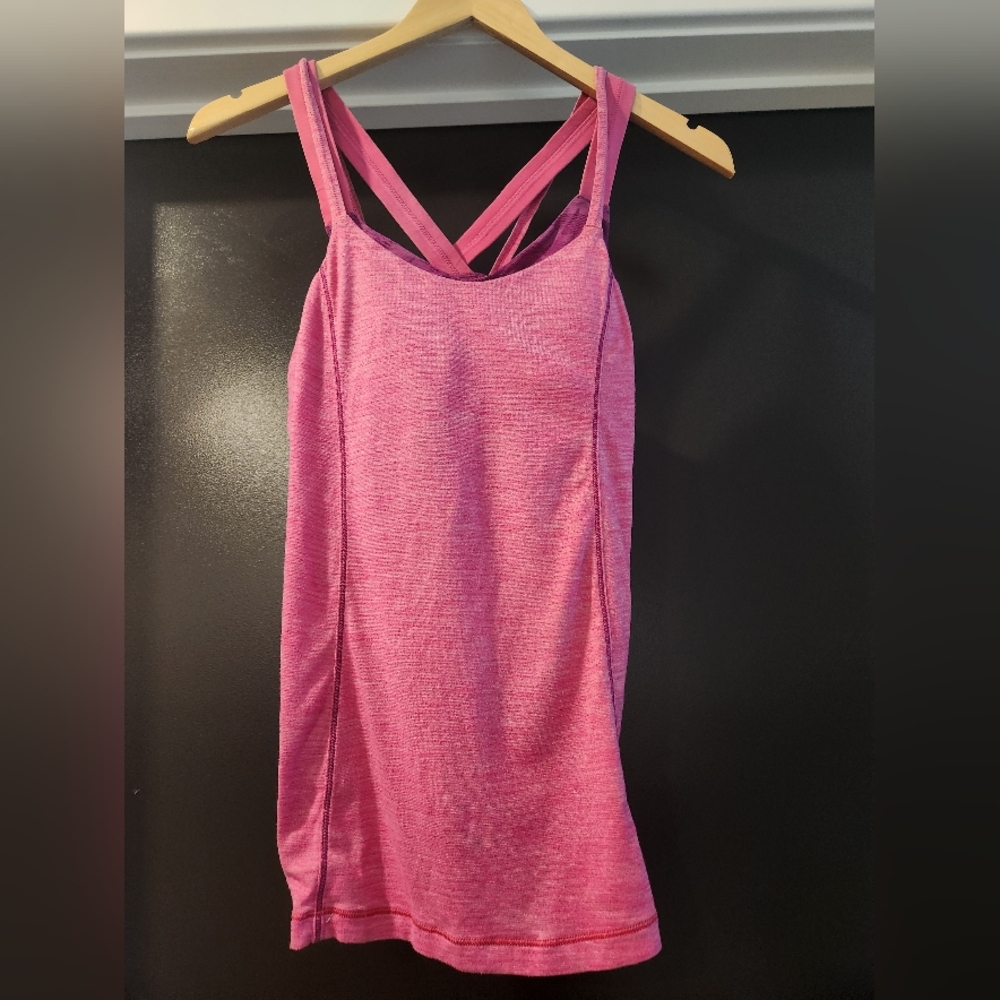 Lululemon Magenta Athletic Top Size 8